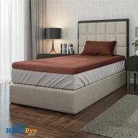 TOPPER BEDSHEET 3.5ft HLS TWIN BROWN