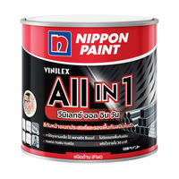 #F912 NIPPON PAINT VINILEX ALL IN 2 oil paint, gray, matte type, 1 gallon