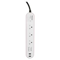 รางปลั๊กไฟ3ช่อง1สวิตซ์ 2USB 2M PK PAN
