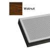 Galvanized Steel Acoustic Baffle Ceiling Metalworks V-P500 Walnut Height 100 mm