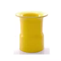 ข้อปากแตร H PVC ร้อยสายไฟ สีเหลือง 3 นิ้ว ตราช้างเอ็นพีไอ
