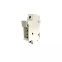 Fuse base, cylinder model RT18-32BX, white