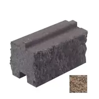 รั้วสำเร็จรูป Castle Stone Dark Brown