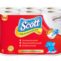 กระดาษอเนกประสงค์ SCOTT BIG ROLL แพ็ค6