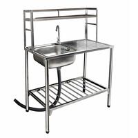 SINK STANDING 1B1D PAR SW10050 S304 SS