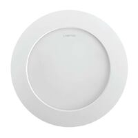 ดาวน์ไลท์ LED LAMPTAN CLICK&GO 12 วัตต์ WARMWHITE 6 นิ้ว สีขาว กลม