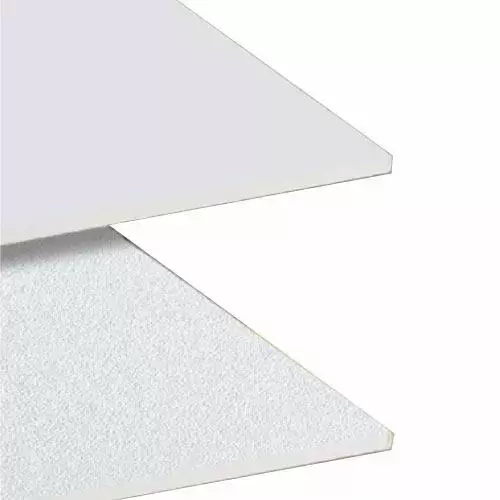 แผ่นฝ้าทีบาร์ 60x60 ซม. หนา 9 มม. เอสซีจี ไวนิลทัช ลายโนว่าไวท์ (Nova White)-1