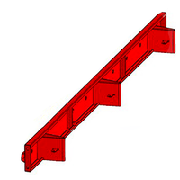 Single Face Type Road Formwork removeable skirt