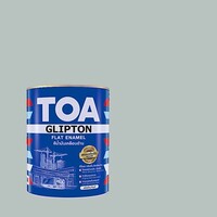 TOA G687 TOA แฟลท อีนาเมล สีน้ำมันเคลือบด้าน Pewter