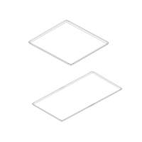 Lay In Galvanized Steel Ceiling Metalworks White