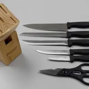 KNIFE BLOCK SET 7-PC PRESTIGE-1