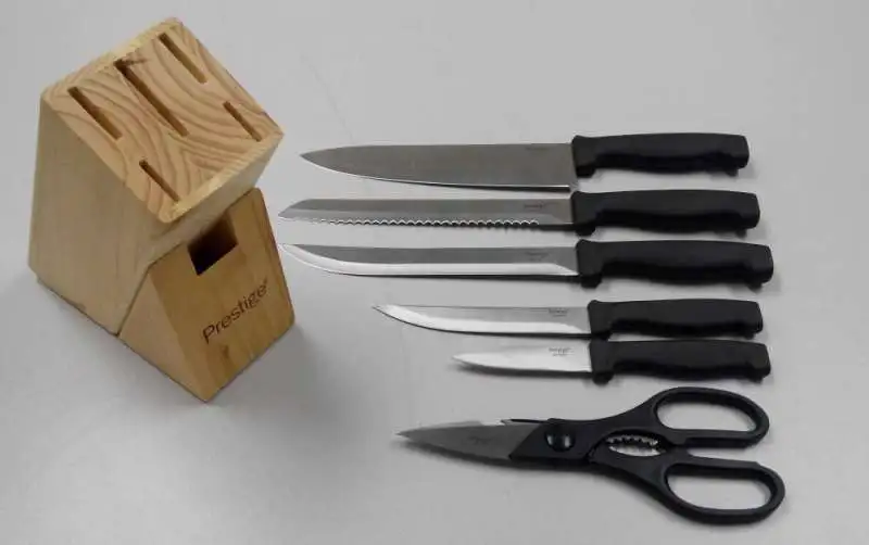 KNIFE BLOCK SET 7-PC PRESTIGE-1