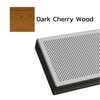 Galvanized Steel Acoustic Baffle Ceiling Metalworks V-P500 Dark Cherry Wood Height 100 mm