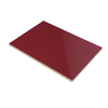 ไม้ MDF แลคเกอร์ไฮกรอส Burgundy  AV8 กาว E2 หนา 16 มม. 1,220 x 2,440 ฟุต Panel Plus ยกเลิกผลิต