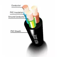 Phelps Dodge VCT-G Flexible Wire 2x10 mm2