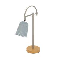 TABLE LAMP MD 5034B/1T CAR GY/SV/WD