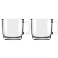 แก้วหู 485 มล. OCEAN GLASS STACK แพ็ก 2 ใบ