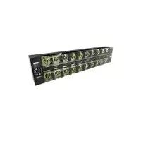 เทอร์มินอล 10 ช่อง รุ่น TB2510 กำลัง 25 แอมป์ สีดำ