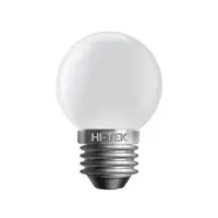 หลอดไฟ LED E27 2W เดย์ไลท์ ทรงปิงปอง HI-TEK
