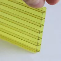 Poly Carbonate Twinwall Sheet D08 Yellow