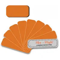 แผ่นอลูมิเนียม คอมโพสิต 3 มม. SkyHigh SH-6118 สีส้มปานกลาง