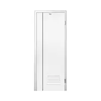 ชุดประตูห้องน้ำพร้อมวงกบ UPVC ไม่เจาะลูกบิด ASARA A812 70x200 ซม. สีขาว