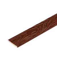 Shera Square-Cut Edge Teak Texture Red Makha 3 inch