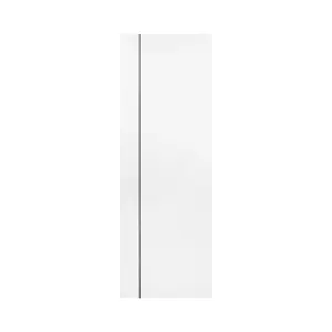 ประตูห้องน้ำ UPVC ไม่เจาะลูกบิด ASARA A811 70x180 ซม. สีขาว-1