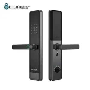 DIGITAL DOOR LOCK HILOCK HL-641S GREY/BLACK-1