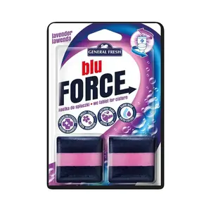 ก้อนทำความสะอาดดับกลิ่นโถสุขภัณฑ์ GENERAL FRESH BLU-FORCE 50 กรัม ลาเวนเดอร์ (แพ็ก 2 ชิ้น)-1