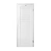 ชุดประตูห้องน้ำพร้อมวงกบ UPVC เจาะลูกบิด ASARA S931 70x200 ซม. สีขาว