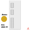 PVC Door Unix Extra P7 Golden Teak 70x180x3.5 cm (Cancelled)