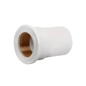 THAI PIPE 1" WHITE BRASS PVC Socket (1136852)