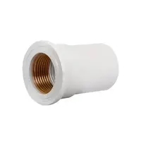 THAI PIPE 1" WHITE BRASS PVC Socket