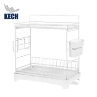 ชั้นคว่ำจาน2ชั้นS 39.5X23X35.5 ขาว IDEAL