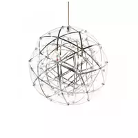 Modern aluminum LED chandelier, model Ball-400 HEAP