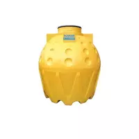 Underground water tank 1,600 liters, yellow