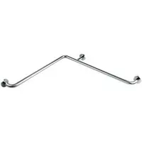 Corner grab bar (right) ⌀32 mm, 700x800 mm, hair-line finish, American Standard HR-320370-01R
