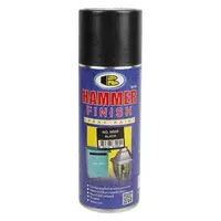 BOSNY HAMMER FINISH #H005 black spray paint, 400 cc.