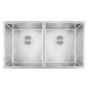 KOHLER K-97829X-F-NA อ่างล้างจานสแตนเลส 2 หลุม รุ่นสไตรฟ์-1
