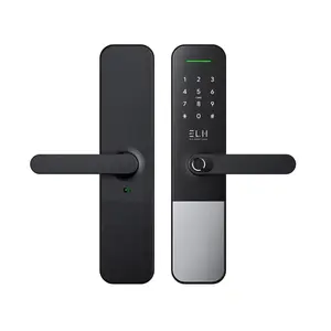 DIGITAL DOOR LOCK ELH ELH A300 GY GREY/BLACK-1