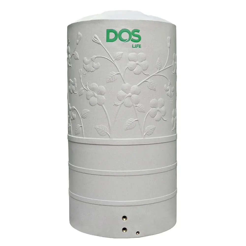 ถังเก็บน้ำ DOS รุ่น CHABA KV 500 ลิตร สี Como Gray-1