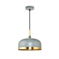 ไฟช่อ CARINI MODERN PH2154 สีเทา/ทอง/ลายไม้ 1 หัว