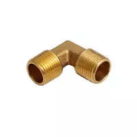 ข้อต่อข้องอ เกลียวนอก-นอก HI-TOP MML 4-4 หุน