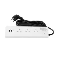 รางปลั๊กไฟ3ช่อง1สวิตช์2USB1Type-C 3M ELE