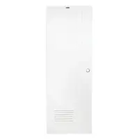 ประตูห้องน้ำUPVC AZLE PZLV3 70x200WHเจาะ