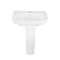WASHBASIN WITH PEDESTAL Full WHITE