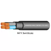 สายไฟ NYY 3x4 ตร.มม. BCC