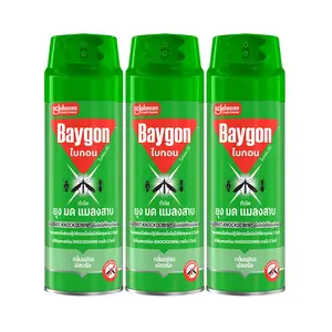 Baygon Insect Killer Spray Green 250 ml x 3-1