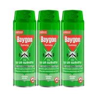 Baygon Insect Killer Spray Green 250 ml x 3